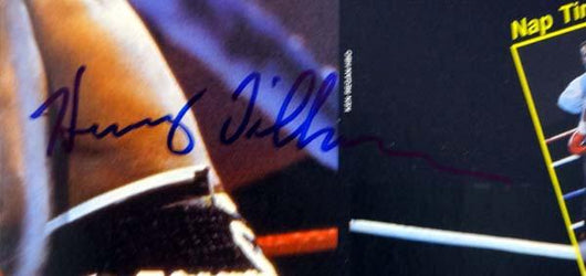 Mike Tyson & Henry Tillman Autographed Magazine Poster Photo Vintage PSA/DNA #T19763