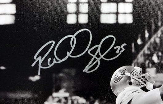 Richard Sherman Autographed Framed 20x30 Canvas Photo Seattle Seahawks The Tip #/125 RS Holo Stock #94468