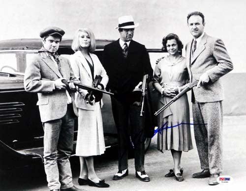Gene Hackman Autographed 11x14 Photo Bonnie & Clyde PSA/DNA #T14580