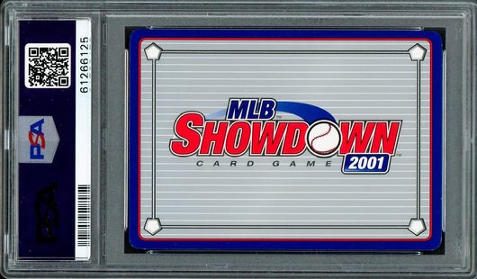 Ichiro Suzuki Autographed 2001 MLB Showdown National Promo Rookie Card #169 Seattle Mariners PSA 9 PSA/DNA Stock #207393