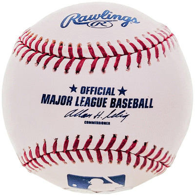 Max Alvis Autographed Official MLB Baseball Cleveland Indians "#10" Beckett BAS #BF24962