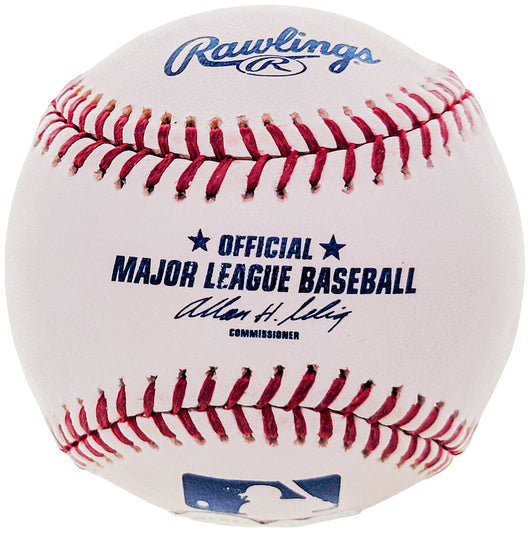 Max Alvis Autographed Official MLB Baseball Cleveland Indians "#10" Beckett BAS #BF24962