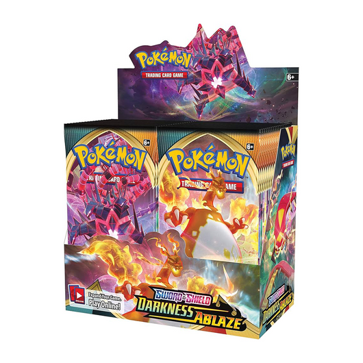 Pokemon Sword and Shield Darkness Ablaze Booster Box