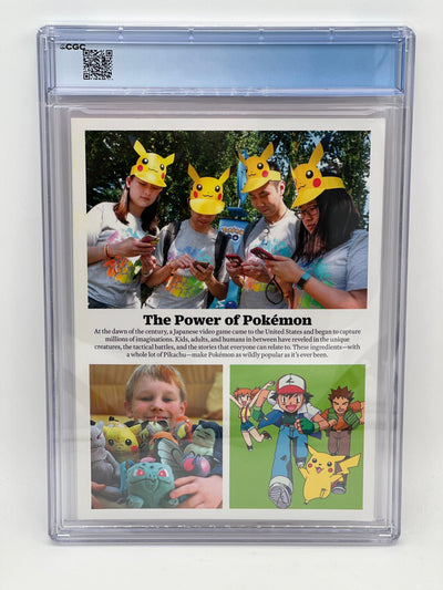 Time Magazine Special Edition: Pokemon Arcanine CGC 9.6