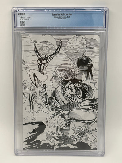 Terminal #1 Retailer Exclusive Ashcan Wraparound Set of 2 Covers C/D CGC 9.8