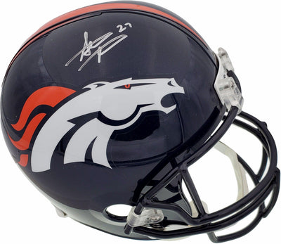 Steve Atwater Autographed Denver Broncos Full Size Replica Helmet Beckett BAS Stock #178094