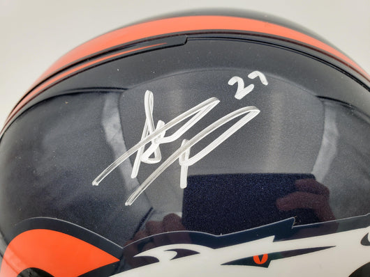 Steve Atwater Autographed Denver Broncos Full Size Replica Helmet Beckett BAS Stock #178094