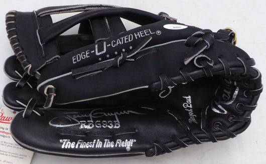 Tony Gwynn Autographed Rawlings Fielding Glove San Diego Padres (Smudged) JSA #SS59393