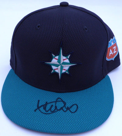 Ichiro Suzuki Autographed 2016 Spring Training Hat Seattle Mariners IS Holo