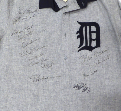 3000 Hit Club Autographed Jersey With 15 Signatures Including Aaron, Mays, Ichiro & Rose Beckett BAS #AD43551