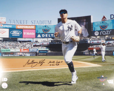 Anthony Volpe Autographed 16x20 Photo New York Yankees "MLB Debut 3-30-23" Fanatics Holo #SV33314606