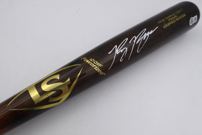 Ryan Braun Autographed Game Model Louisville Slugger C271 Bat Milwaukee Brewers Beckett BAS QR #BM02113