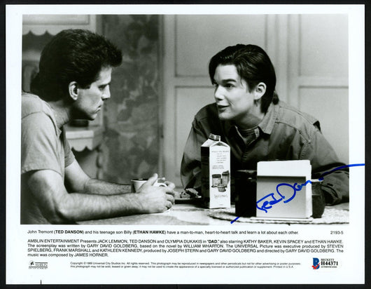 Ted Danson Autographed 8x10 Photo Actor Beckett BAS #H44371
