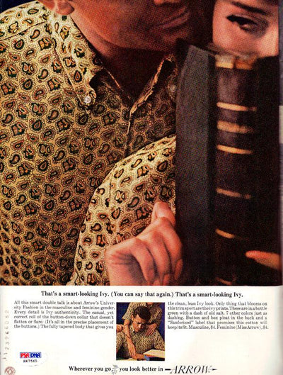Muhammad Ali Autographed Sports Illustrated Magazine Vintage PSA/DNA #H47565