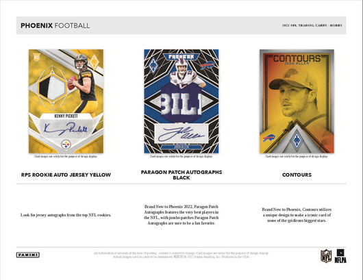 2022 Panini Phoenix Football Hobby Box