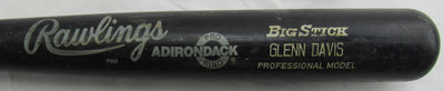 Glenn Davis Game Used Rawlings Auto Baseball Bat