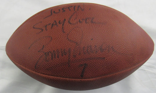 Boomer Esiason Signed Wilson Football JSA CL29213