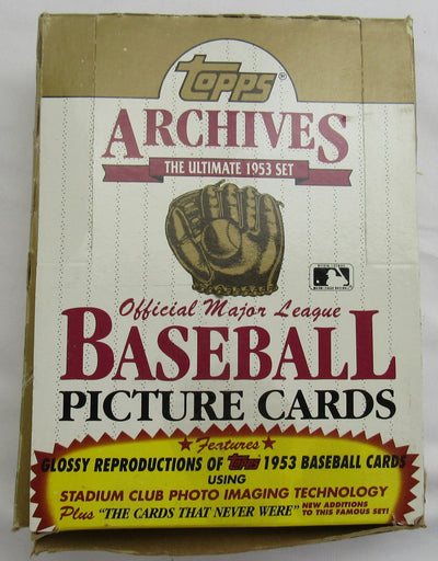 1991 Topps Archive Baseball Wax Box - 53 Reprint Set - 36ct Box