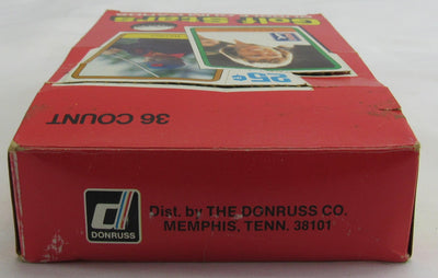 1981 Donruss Vintage Golf Stars Wax Box