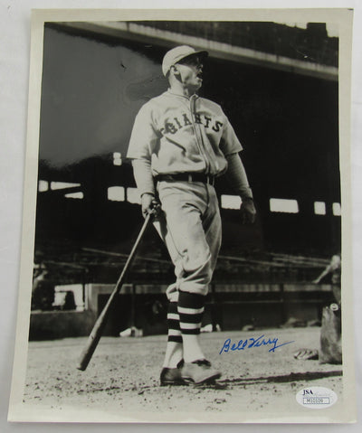 Bill Terry Signed Auto 8x10 Photo JSA M10109