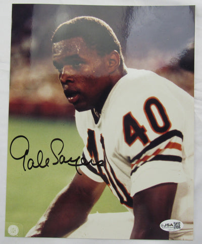 Gale Sayers Signed Auto 8x10 Photo JSA CM07365