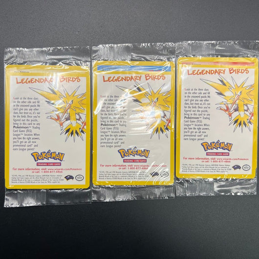 Legendary Birds Bundle - Zapdos - Articuno - Moltres