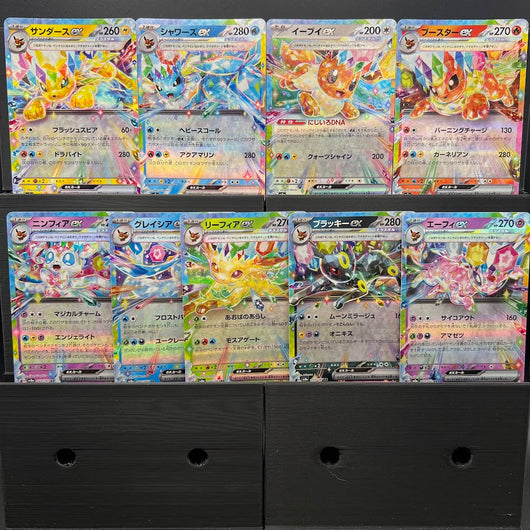 Eeveelution RR Terastal Festival Master Set