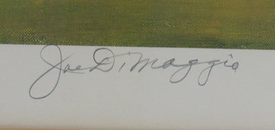 Joe DiMaggio Signed Auto 21x17 Photo JSA LOA ZZ71716