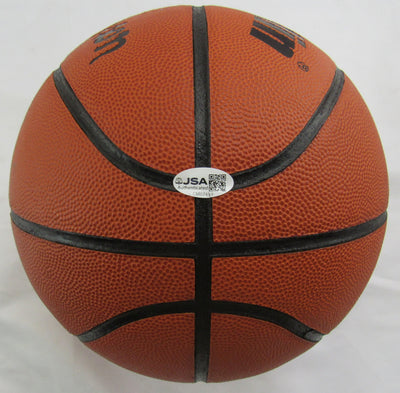 David Robinson Signed Auto Franklin Basketball JSA CM07459