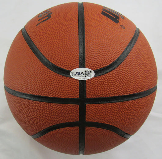 David Robinson Signed Auto Franklin Basketball JSA CM07459