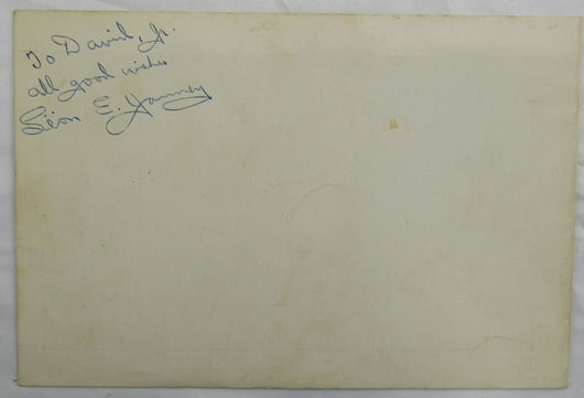 Leon Janney Signed Auto Lounge Mets Pamphlet