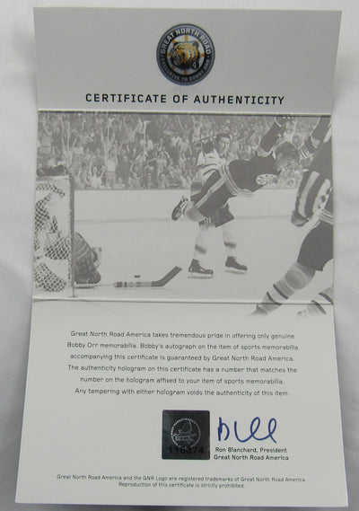 Bobby Orr Signed Hockey Jersey GNR COA