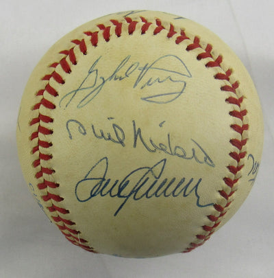 300 Wins Club Signed Rawlings Baseball JSA LOA X47280 - 8 Signatures