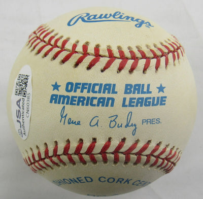 Chris Chambliss Signed Rawlings Baseball JSA CN60385