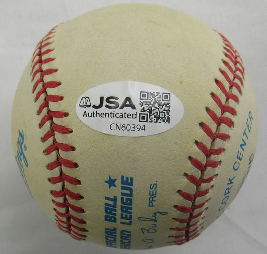 Bob Feller Signed Rawlings Baseball JSA CN60394
