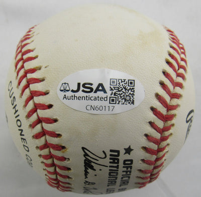 Ernie Banks Signed Auto Rawlings Baseball JSA CN60117