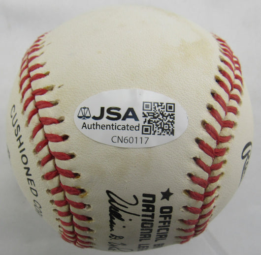 Ernie Banks Signed Auto Rawlings Baseball JSA CN60117