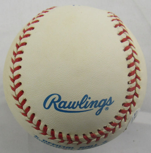 Chris Chambliss Signed Auto Rawlings Baseball JSA CN60379