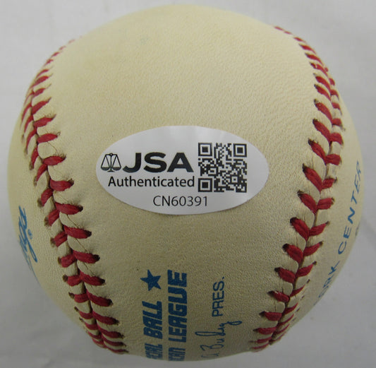 Bernie Williams Signed Auto Rawlings Baseball JSA CN60391