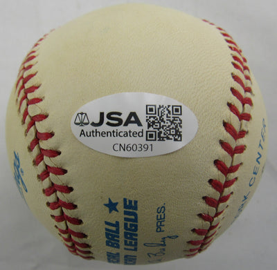 Bernie Williams Signed Auto Rawlings Baseball JSA CN60391