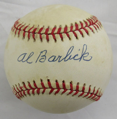 Al Barlick Signed Rawlings Baseball JSA A18193