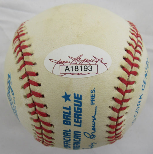 Al Barlick Signed Rawlings Baseball JSA A18193