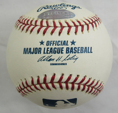 Monte Irvin Signed Rawlings Baseball Steiner Hologram