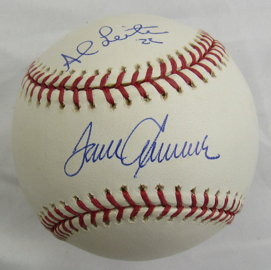 Tom Seaver / Al Leiter Multi Signed Auto Rawlings Baseball Steiner & MLB Hologram