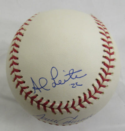 Tom Seaver / Al Leiter Multi Signed Auto Rawlings Baseball Steiner & MLB Hologram