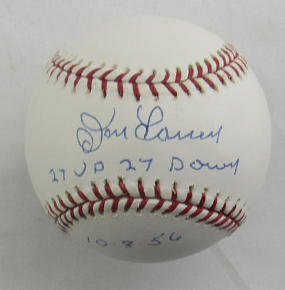 Don Larsen Signed Auto Rawlings Baseball JSA D54849