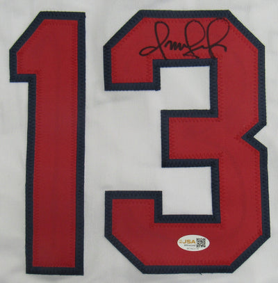 Omar Vizquel Signed Jersey Beckett JSA Certified