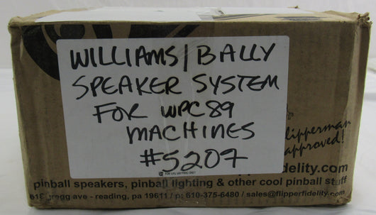 Williams/Bally Speaker System Pinball WPC89 Machine Sealed Box #5207