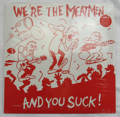 Large Tesco Vee and the Meatmen Lot - Touch and Go, War of the Superbikes and more