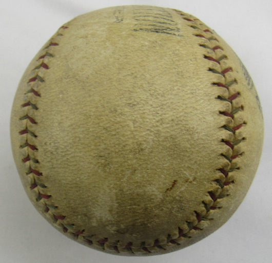 Mickey Cochrane Signed Auto Baseball JSA LOA X82352